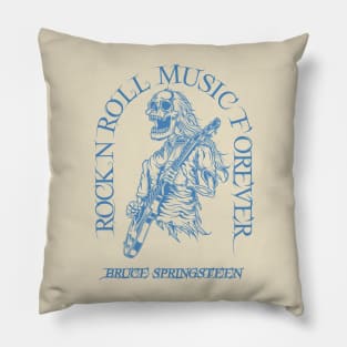 S P R I N G S T E E N /// Skeleton Rock N Roll Pillow