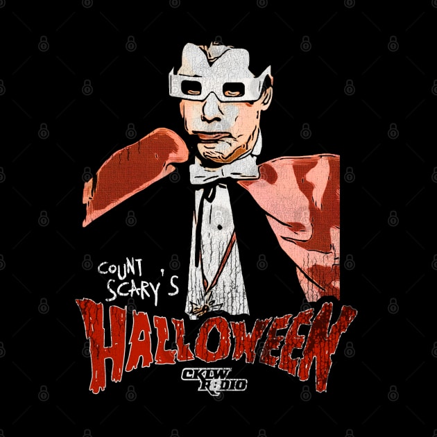 Count Scary's Halloween 80s Horror Movie Radio Host by darklordpug