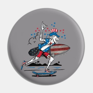 Surfin' USA! Pin