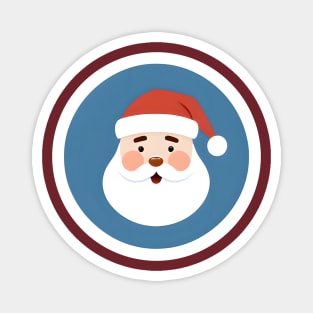 santa claus head Magnet