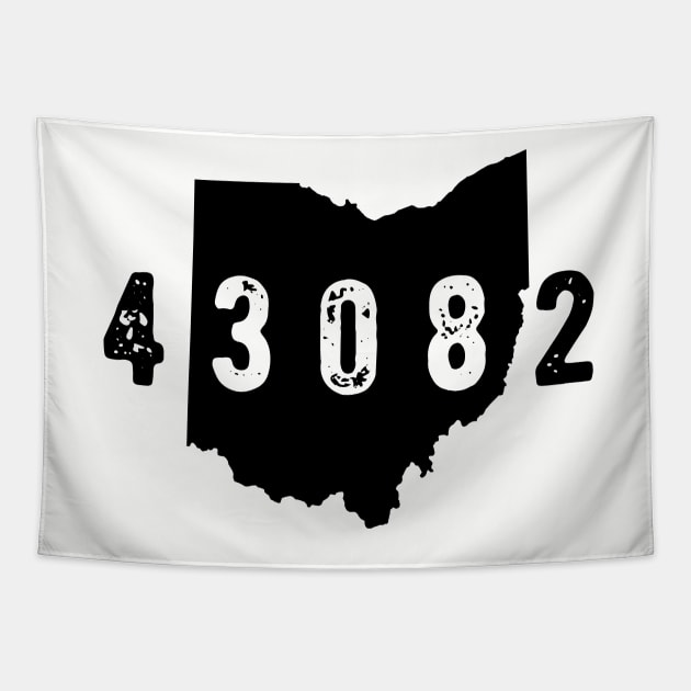 43082 zip code Columbus Ohio Westerville Tapestry by OHYes