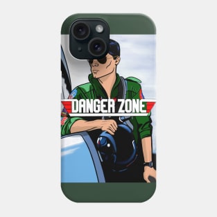 Danger Zone Top Gun Sterling Archer Mashup Phone Case