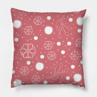 Winter Pattern Pillow