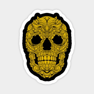 Skull Ornament 1.2 Magnet