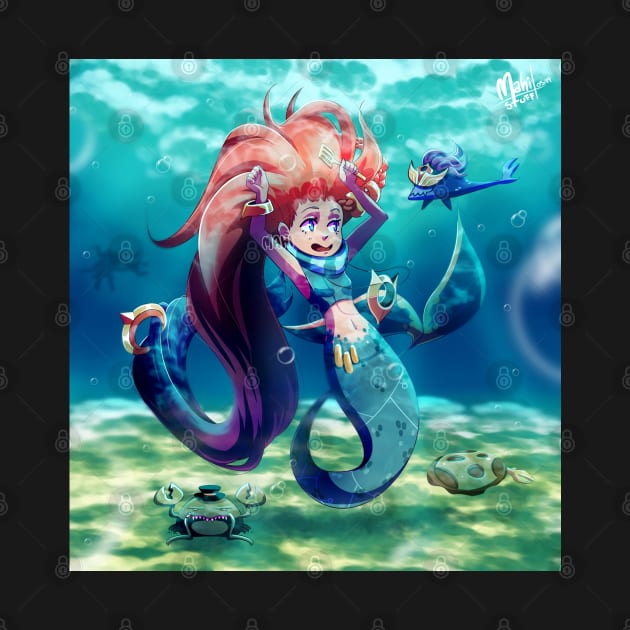 Zoe Mermaid by MahiStuff