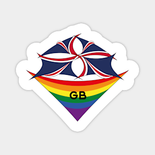 Great Britain pride flag Magnet