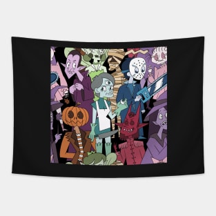 Halloween party Tapestry