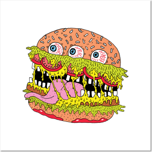 Burger Sticker for Sale by Cathal O'Toole