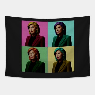 Diane Lockhart Pop Art Tapestry