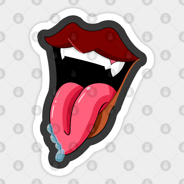 What That Mouf Do Tounge Out Sticker Teepublic