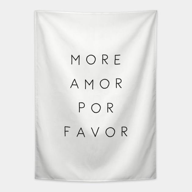 Amor Amor Tapestry by StudioMottos