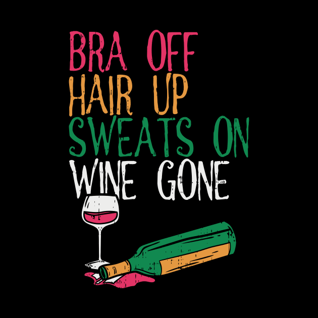 WINE: Bra Off Hair Up by Lomitasu