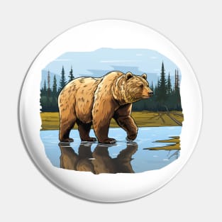 Bear Grazer Pin