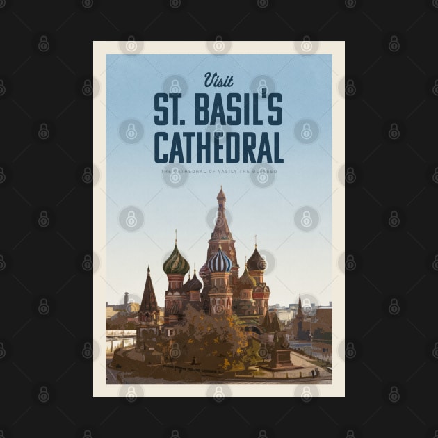 Visit St. Basil's Cathedral by Mercury Club