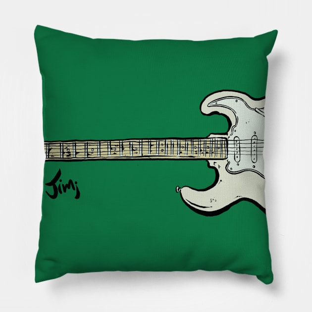 Woodstock Strat Pillow by MShannon55