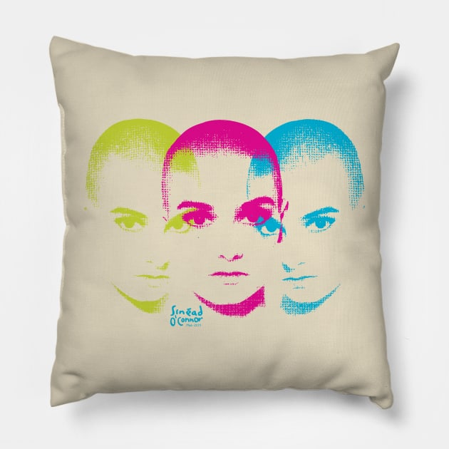 Sinéad O'Connor Pillow by redfancy