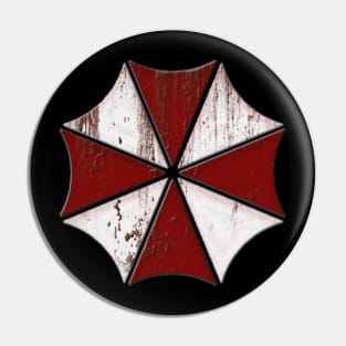 Umbrella Bloody Logo Pin