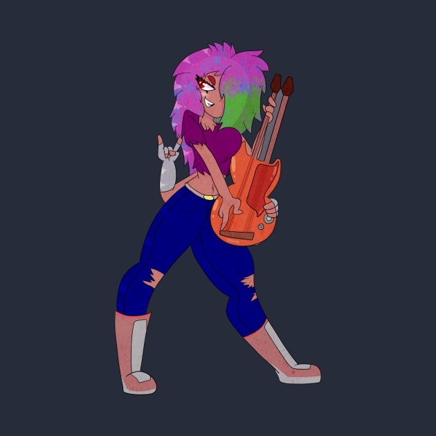 Twin Guitar Pyrope by Shrew_Boi