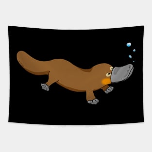 cute duck billed platypus Tapestry