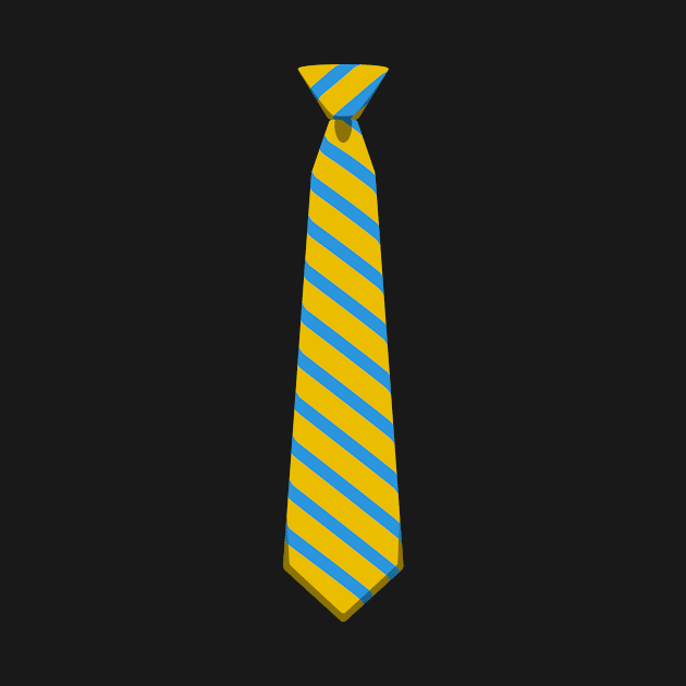 Tie Blue Yellow Bachelor Groom Party by MooonTees