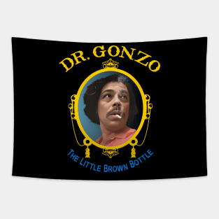 Dr. Gonzo 'The Little Brown Bottle' Tapestry