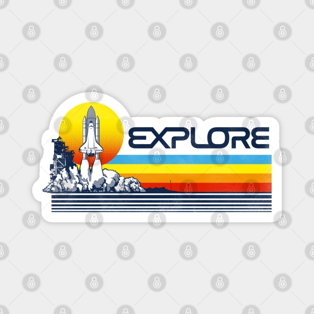 EXPLORE Magnet by ALFBOCREATIVE