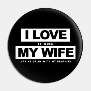 I Love My Wife // husband and wife Pin