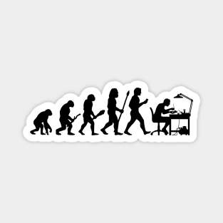 Evolution (light colors) Magnet