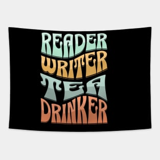 Reader Writer Tea Drinker Tapestry