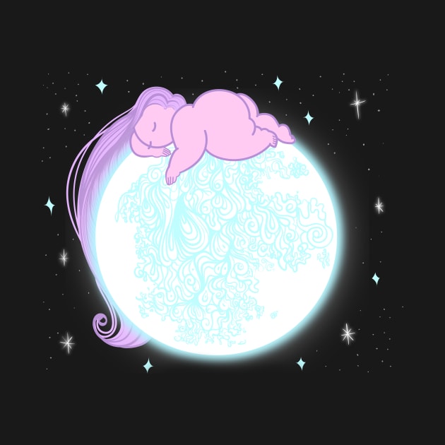 Lil Chub Moonbeam by Toni Tees