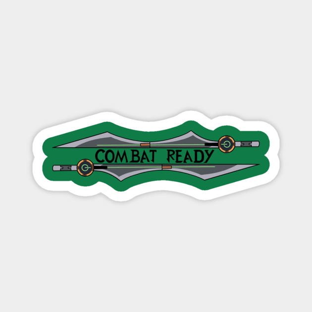 Combat Ready! Magnet by the-bone-weaver 