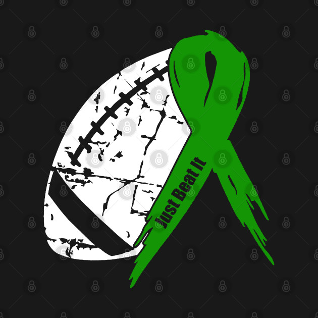 Disover Mental Illness Awareness Football Ribbon - Mental Illness - T-Shirt