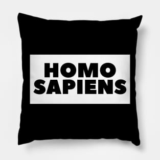 Homo sapiens Pillow