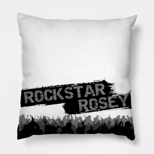Rockstar Rosey - Crowd Namestamp Pillow