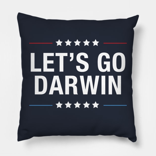 Let's go Darwin Pillow by gnotorious