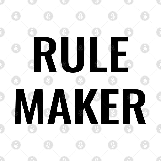 Rule Maker by IDesign23