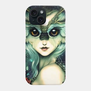 The wise and wonderful owlgirl Phone Case