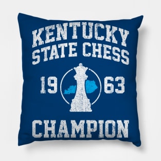 1963 Kentucky State Chess Champion Pillow