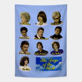 The Days Of The Week SCTV Tapestry