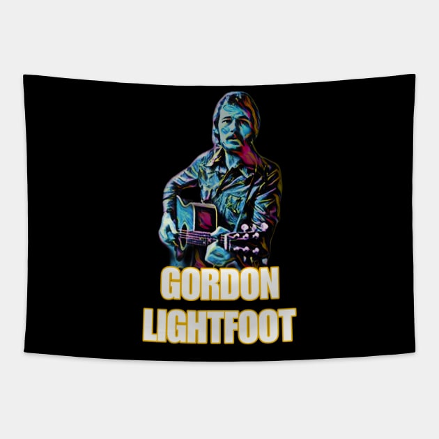 Gordon Lightfoot Tapestry by ZIID ETERNITY