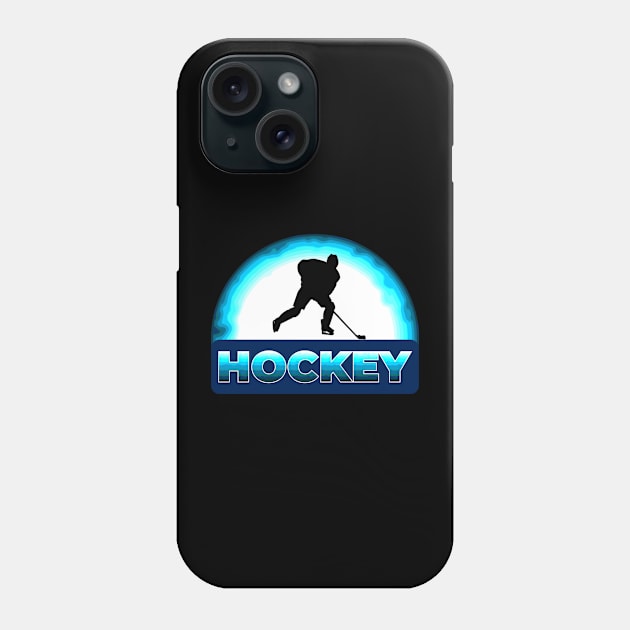 Ice Hockey Phone Case by T-Shirts Zone