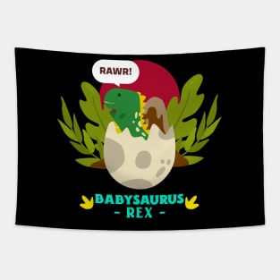 Babysaurus Rex | Cute Dino Baby Tapestry