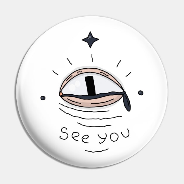 Tattoo eye text see you Pin by Polikarp308