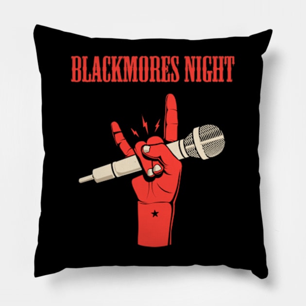 BLACKMORES NIGHT BAND Pillow by xsmilexstd