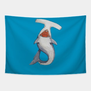 Hammerhead Shark Tapestry