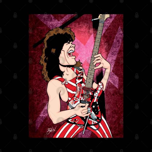 Eddie Van Halen by Parisi Studios