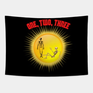 one two three Sun Tapestry