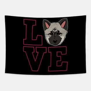 Norwegian Elkhound Mom Tapestry