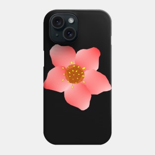 Hellebore Flower Design 2 Phone Case