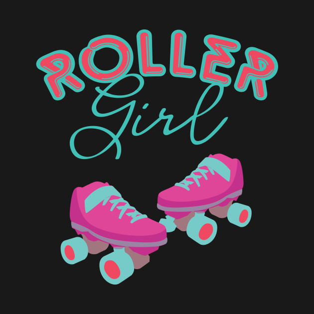 Disover Roller Girl Skating - Skater - T-Shirt